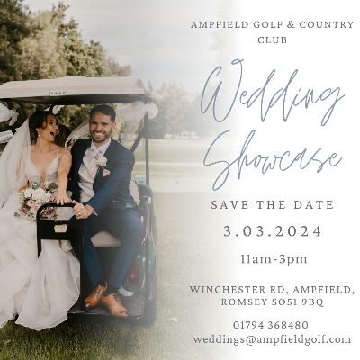 Ampfield Golf & Country Club Wedding Showcase