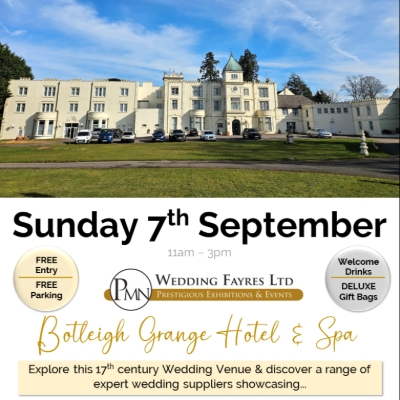 PMN Wedding Fayres - Botleigh Grange Hotel & Spa