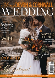 Cover of Your Devon & Cornwall Wedding, January/February 2022 issue