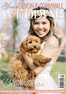 Cover of the September/October 2022 issue of Your Devon & Cornwall Wedding magazine