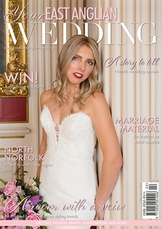 Cover of the February/March 2023 issue of Your East Anglian Wedding magazine