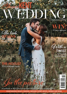 Cover of the November/December 2022 issue of Your Kent Wedding magazine