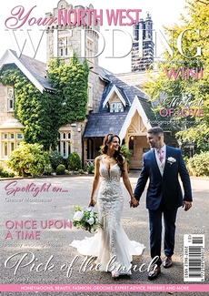 Cover of the October/November 2022 issue of Your North West Wedding magazine