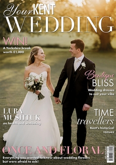 Cover of the September/October 2023 issue of Your Kent Wedding magazine