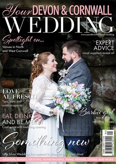 Cover of the May/June 2023 issue of Your Devon & Cornwall Wedding magazine