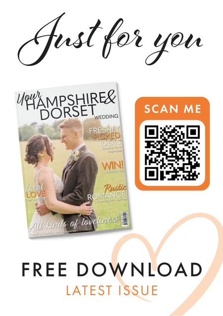 View a flyer to promote Your Hampshire and Dorset Wedding magazine