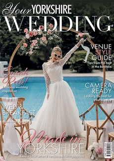 Cover of the September/October 2023 issue of Your Yorkshire Wedding magazine