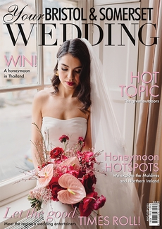 Cover of the August/September 2023 issue of Your Bristol & Somerset Wedding magazine