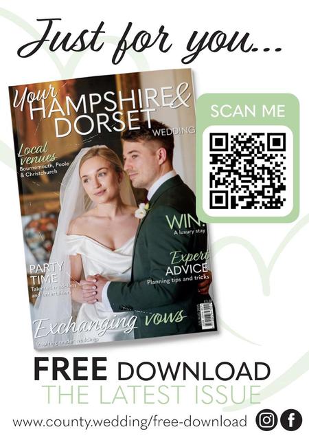 View a flyer to promote Your Hampshire and Dorset Wedding magazine