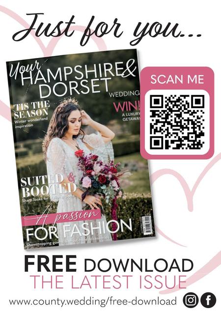 View a flyer to promote Your Hampshire and Dorset Wedding magazine
