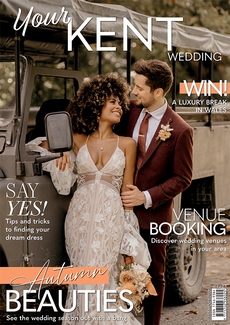 Cover of the September/October 2025 issue of Your Kent Wedding magazine