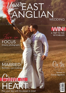 Cover of the April/May 2026 issue of Your East Anglian Wedding magazine