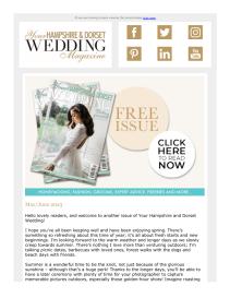 Your Hampshire and Dorset Wedding magazine - May 2023 newsletter