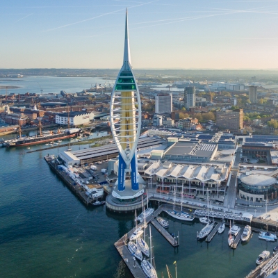 Venues: Emirates Spinnaker Tower, Hampshire