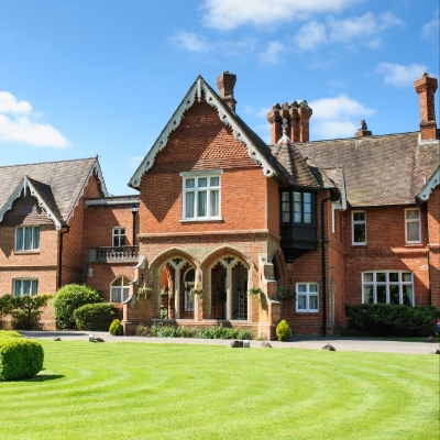 Manor house, Stately homes: Audleys Wood Hotel, Hampshire