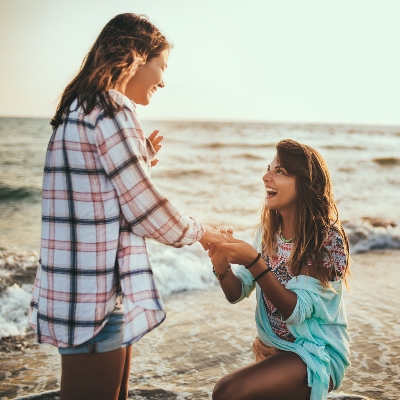 Take the perfect engagement ring selfie