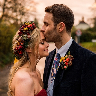 Real Weddings: Lady in Red