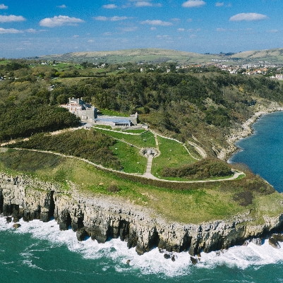 Durlston Castle provides a showstopping backdrop to events