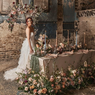 Renowned floral stylist exhibiting with County Wedding Events