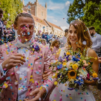 Real Weddings: Festival Vibes