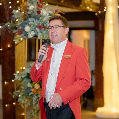 Meet Toastmaster & MC Joe at Mercedes-Benz World's wedding fair