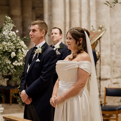 Real Weddings: Midnight Romance