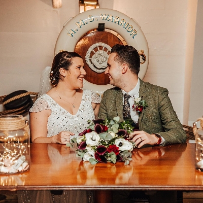 Wedding News: The HMS Warrior provides the perfect backdrop to weddings