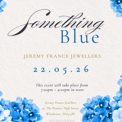 Wedding News: Jeremy France Jewellers in Winchester hosts spring event, Something Blue