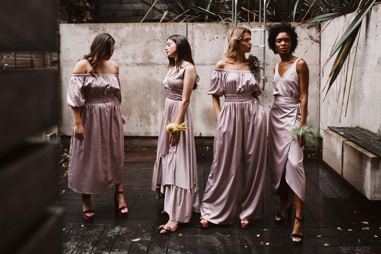 Kate Halfpenny has launched Sister, a collection of bridesmaids dresses: Image 1