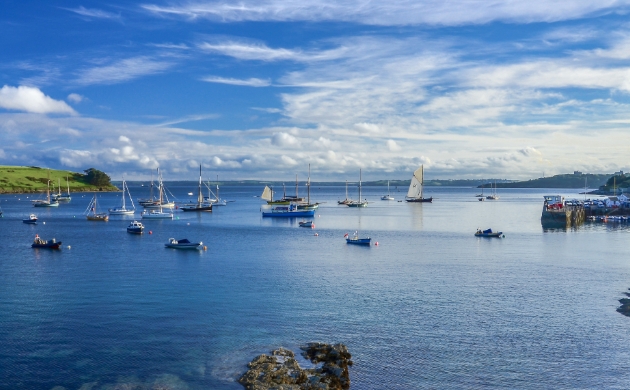 Water coast view of St Mawes