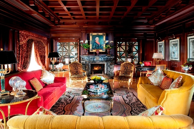grand colour interior sofas and furniture very avant garde