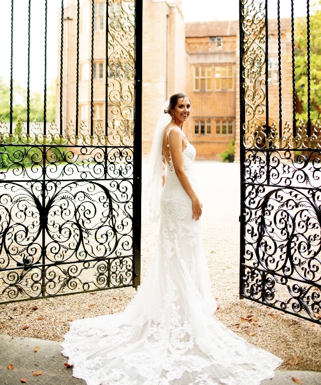 Bride's dress