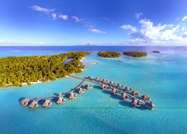 water villas in ocean