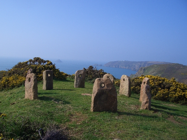 stone on hillside