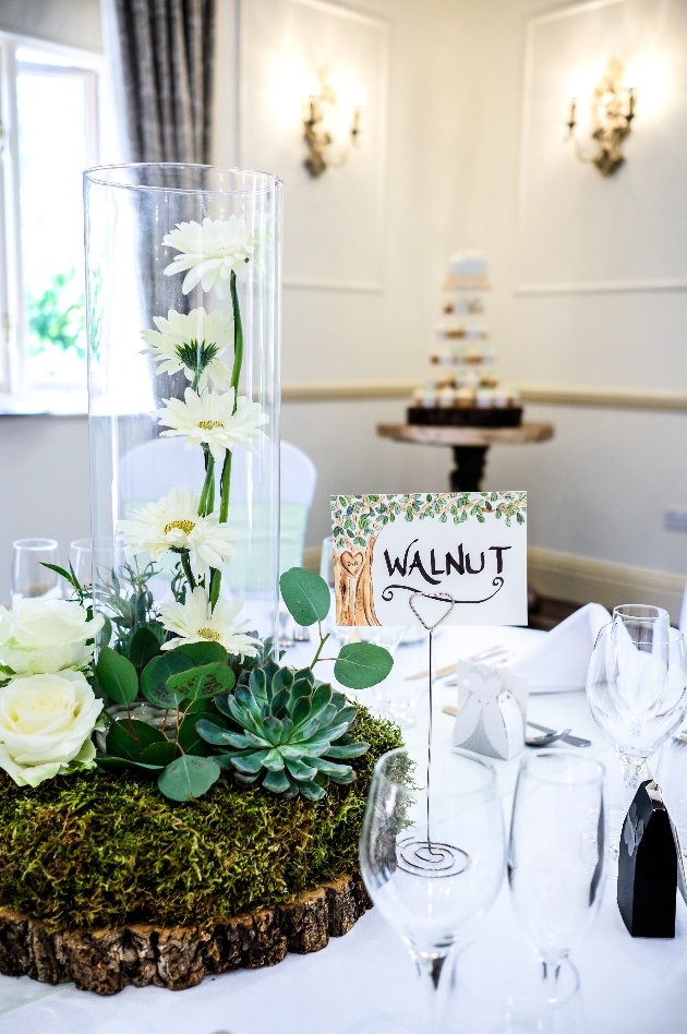 Centrepiece and tablename