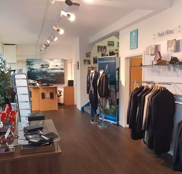 Stephen Bishop Suiting shop interior