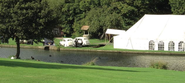 The exterior at Calbourne Water Mill