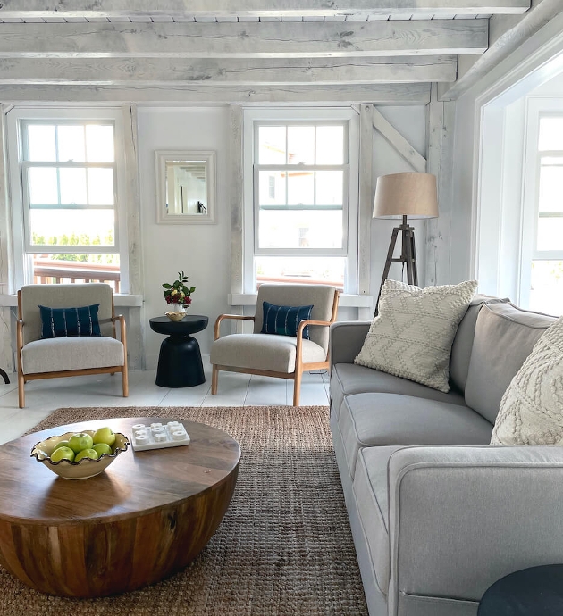 Salt House Nantucket living room