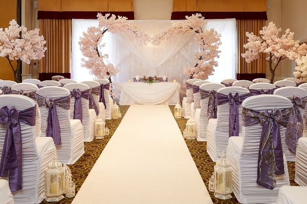 Ceremony space at Botley Park Hotel & Spa