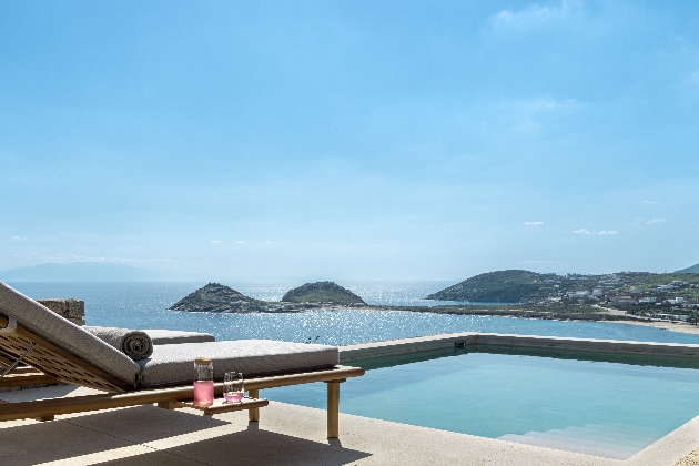 Pool overlooking the sea