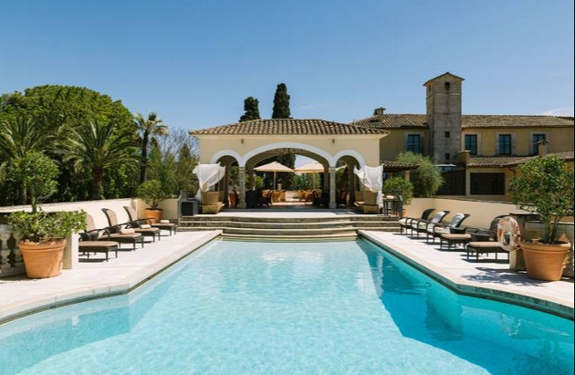 Outdoor swimming pool at Son Julia Country House Hotel