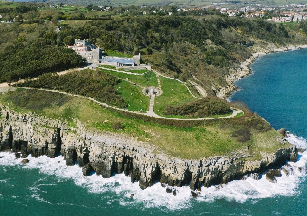 Durlston Castle provides a showstopping backdrop