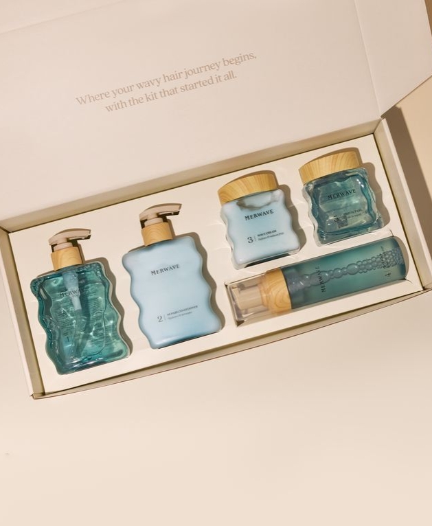 Merwave hair care product set