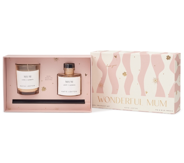 Katie Loxton mini votive candle and diffuser for Mother's Day