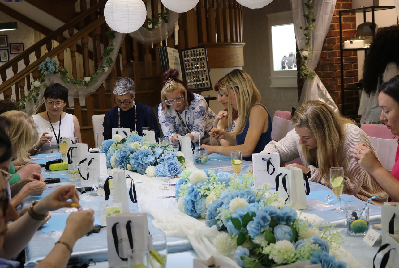Something Blue event hosted at Jeremy France Jewellers