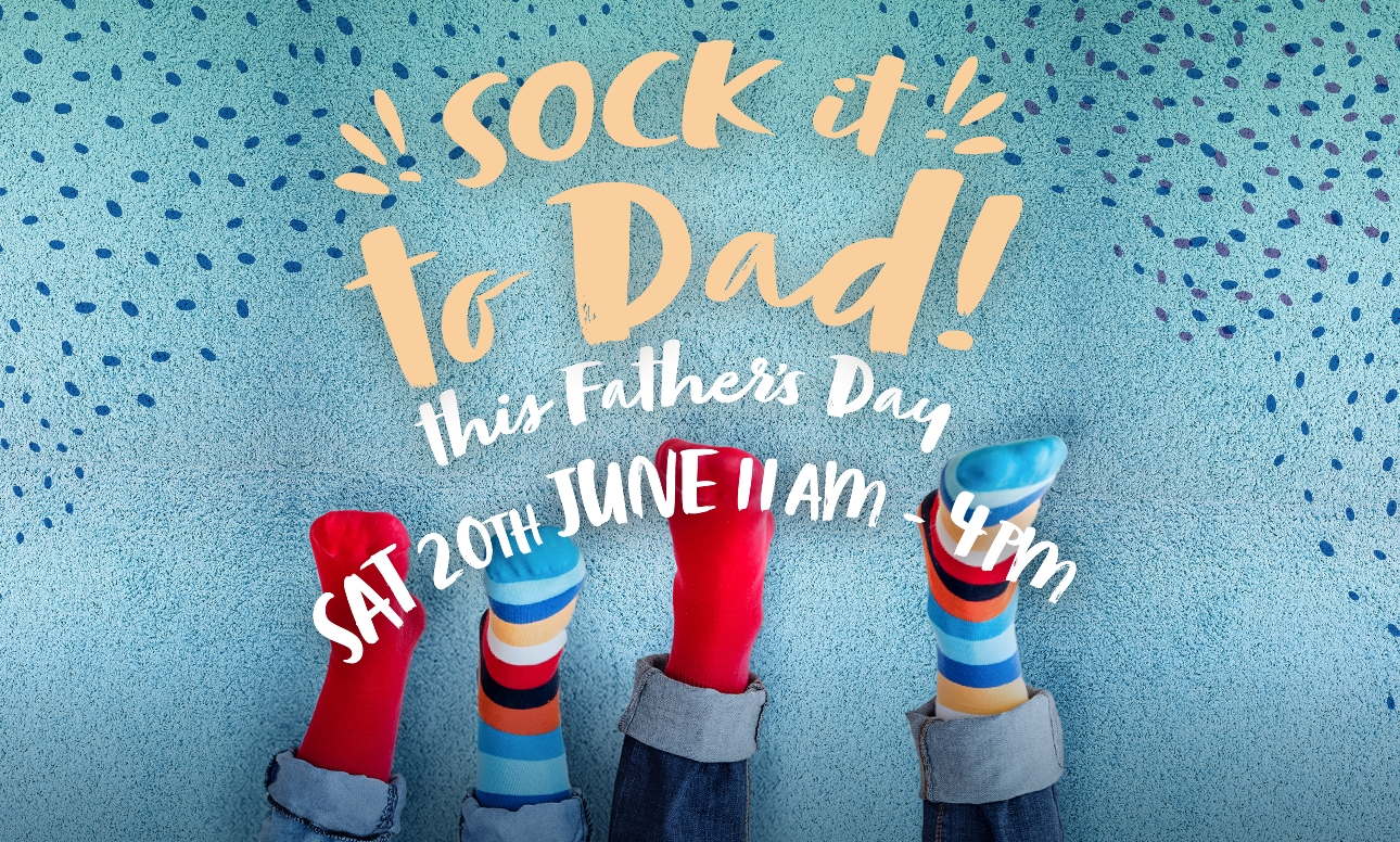 Basingstoke's Festival Place poster for Father's Day event