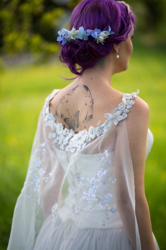 Image 9 from Real Green Dress, Vintage & Contemporary Ethical Wedding Dresses