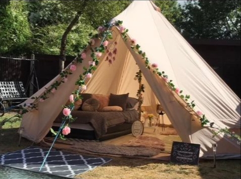 Image 2 from Kayla's Bell Tents and Teepee Sleepovers