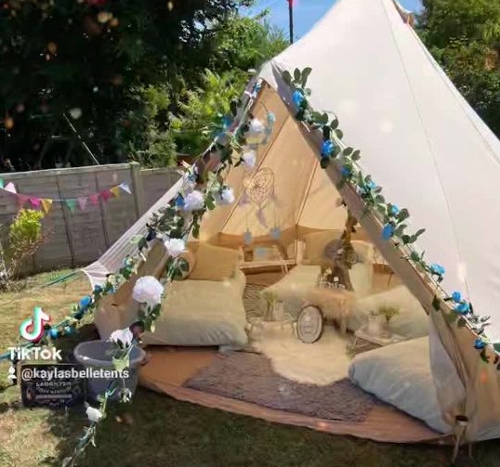 Image 3 from Kayla's Bell Tents and Teepee Sleepovers
