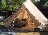 Thumbnail image 2 from Kayla's Bell Tents and Teepee Sleepovers